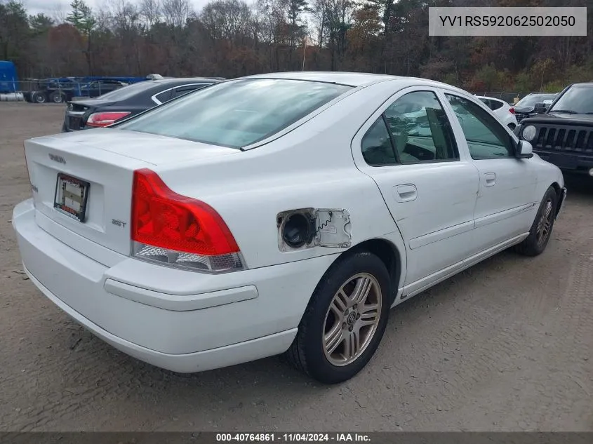 2006 Volvo S60 2.5T VIN: YV1RS592062502050 Lot: 40764861