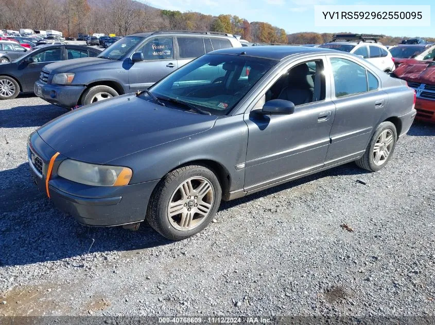 2006 Volvo S60 2.5T VIN: YV1RS592962550095 Lot: 40768609