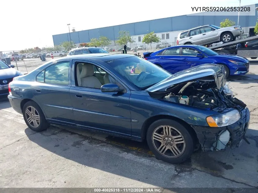 YV1RS592062553208 2006 Volvo S60 2.5T