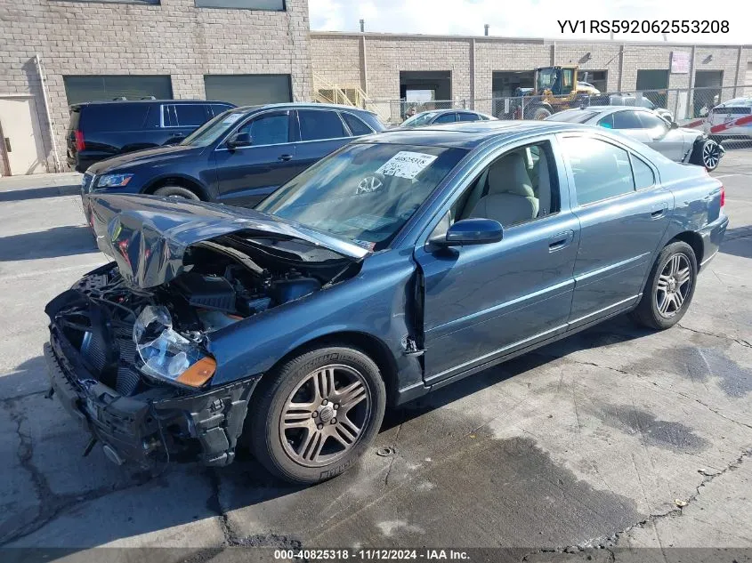 YV1RS592062553208 2006 Volvo S60 2.5T