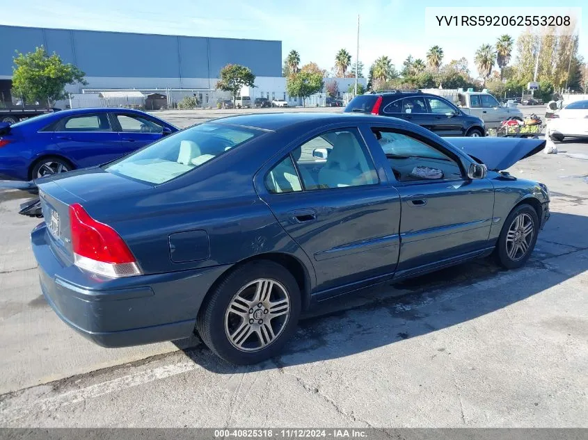 YV1RS592062553208 2006 Volvo S60 2.5T