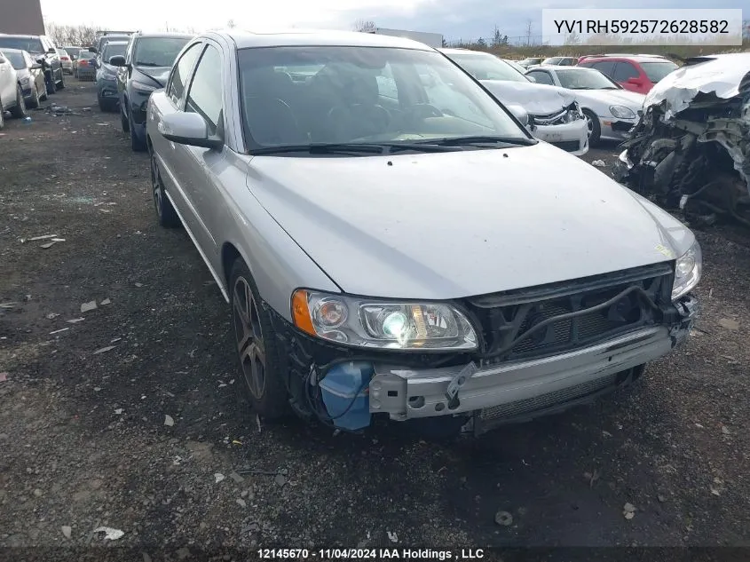 2007 Volvo S60 VIN: YV1RH592572628582 Lot: 12145670