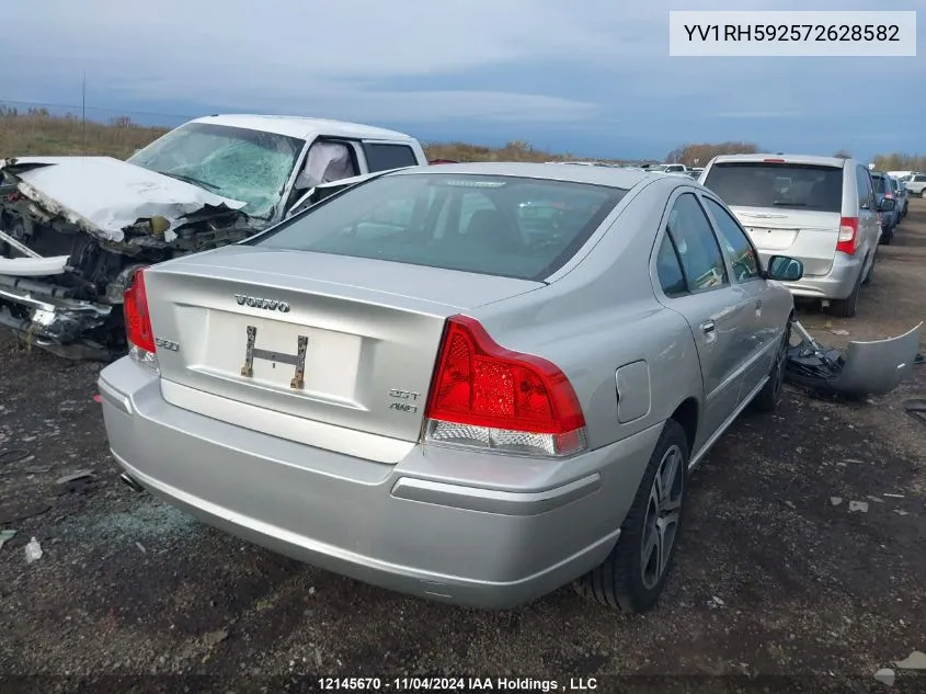 2007 Volvo S60 VIN: YV1RH592572628582 Lot: 12145670