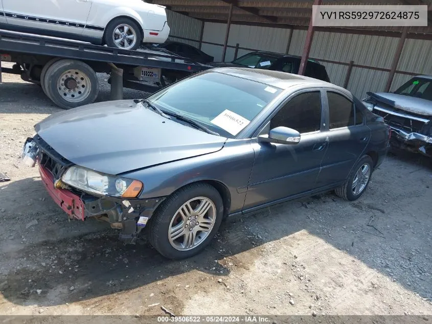 YV1RS592972624875 2007 Volvo S60 2.5T