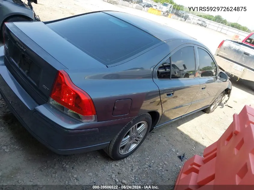 2007 Volvo S60 2.5T VIN: YV1RS592972624875 Lot: 39506522