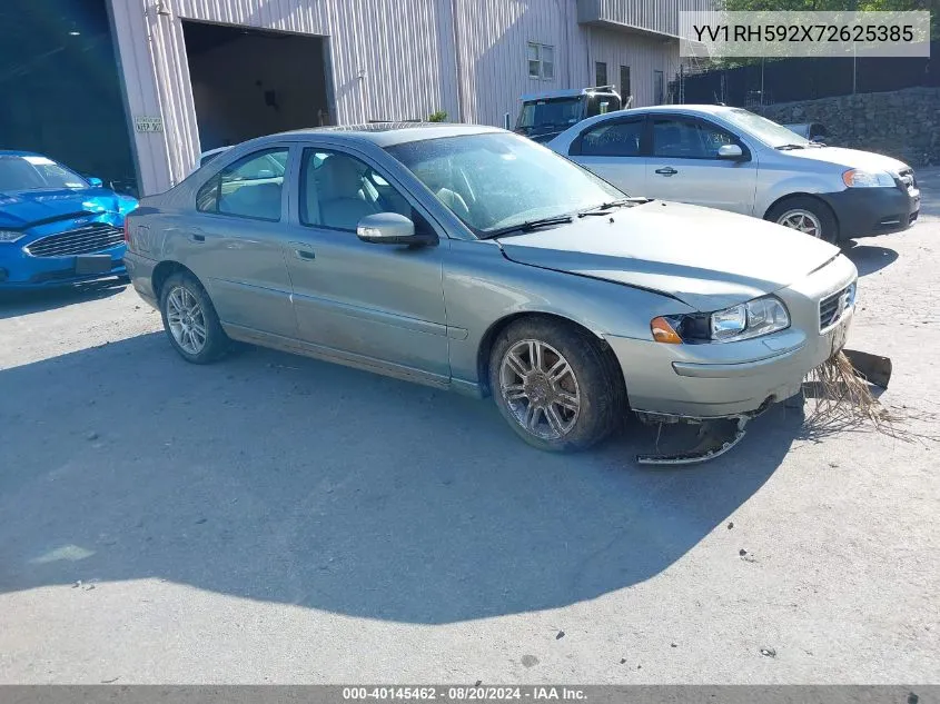 YV1RH592X72625385 2007 Volvo S60 2.5T