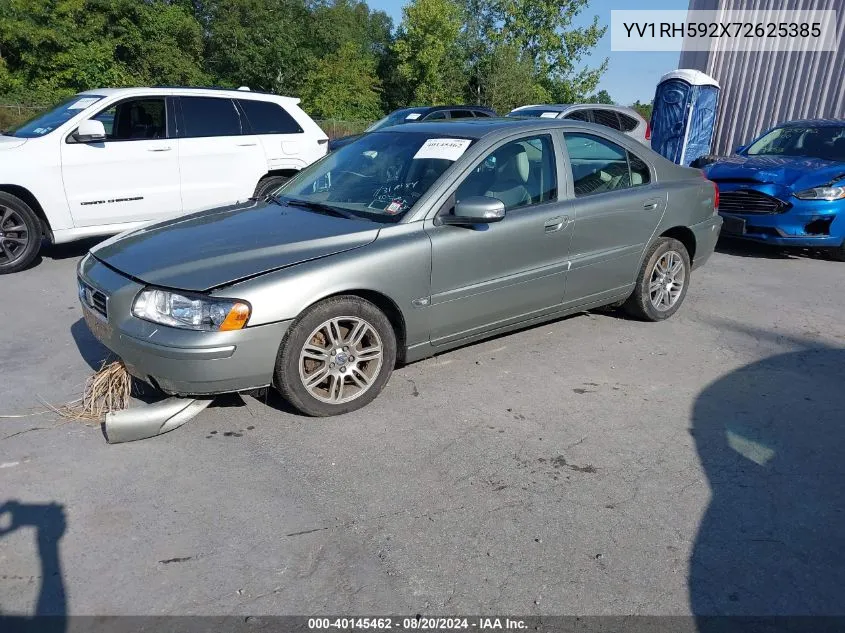 YV1RH592X72625385 2007 Volvo S60 2.5T