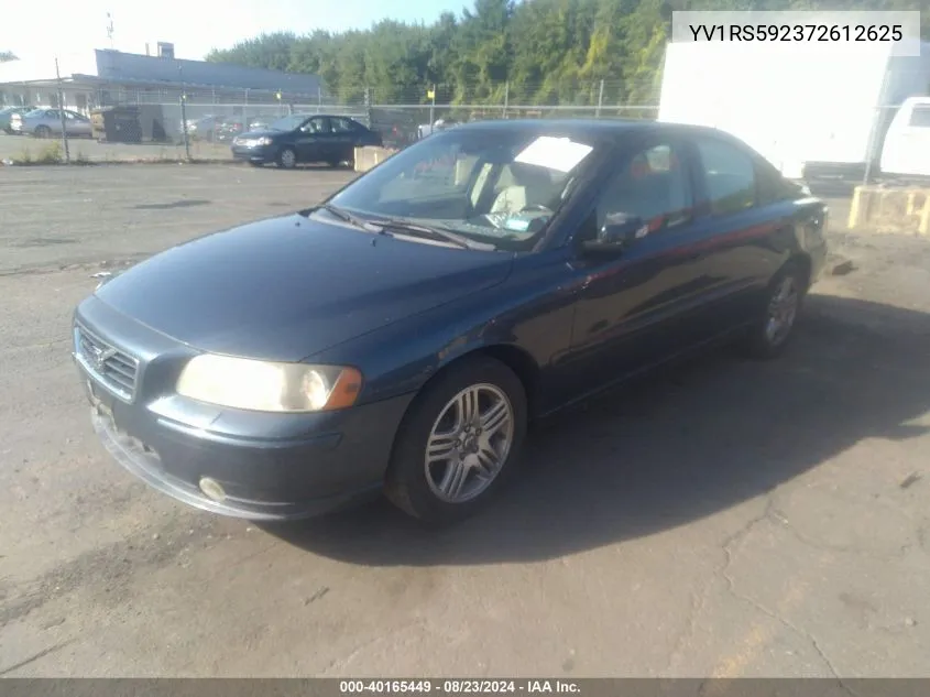 2007 Volvo S60 2.5T VIN: YV1RS592372612625 Lot: 40165449