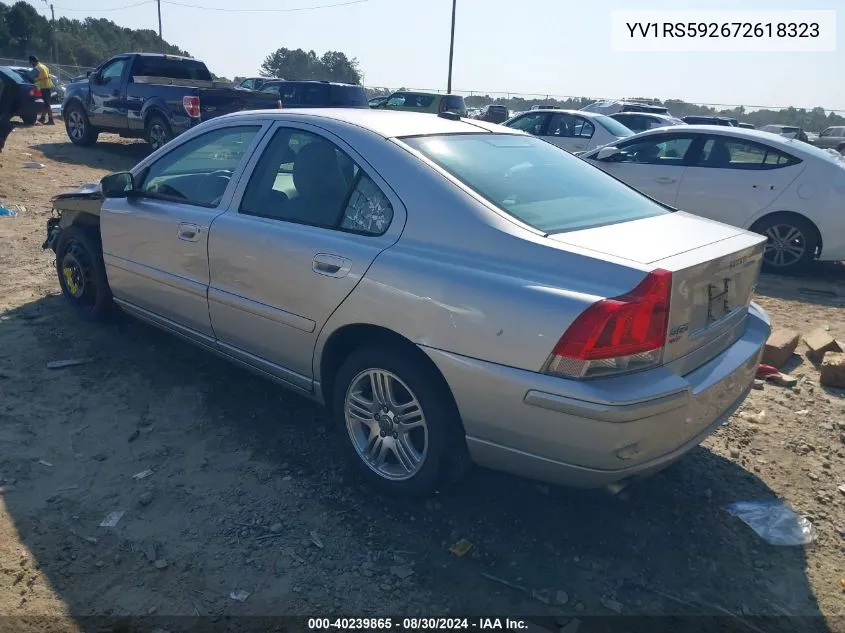 YV1RS592672618323 2007 Volvo S60 2.5T