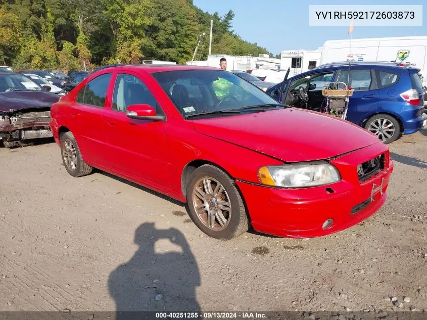 YV1RH592172603873 2007 Volvo S60 2.5T