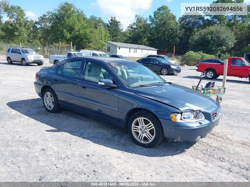 2008 Volvo S60 2.5T VIN: YV1RS592082694556 Lot: 40391449