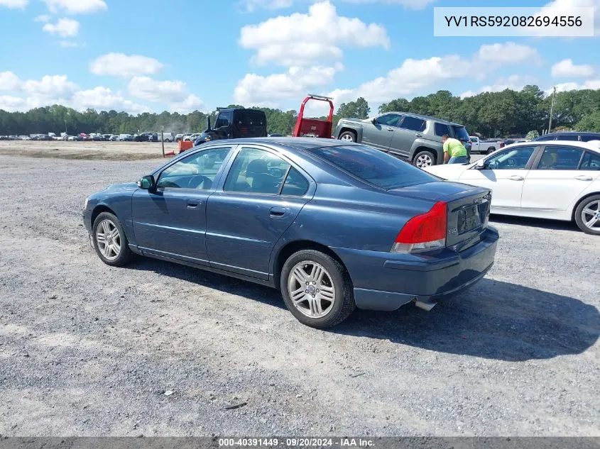 2008 Volvo S60 2.5T VIN: YV1RS592082694556 Lot: 40391449