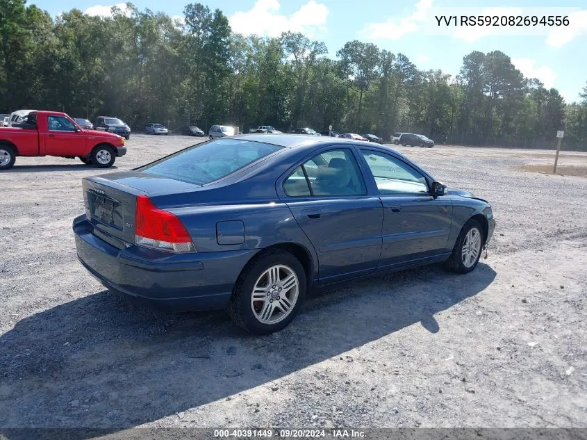 2008 Volvo S60 2.5T VIN: YV1RS592082694556 Lot: 40391449