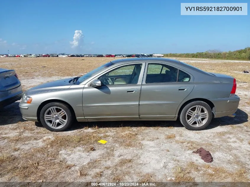 2008 Volvo S60 2.5T VIN: YV1RS592182700901 Lot: 40672924