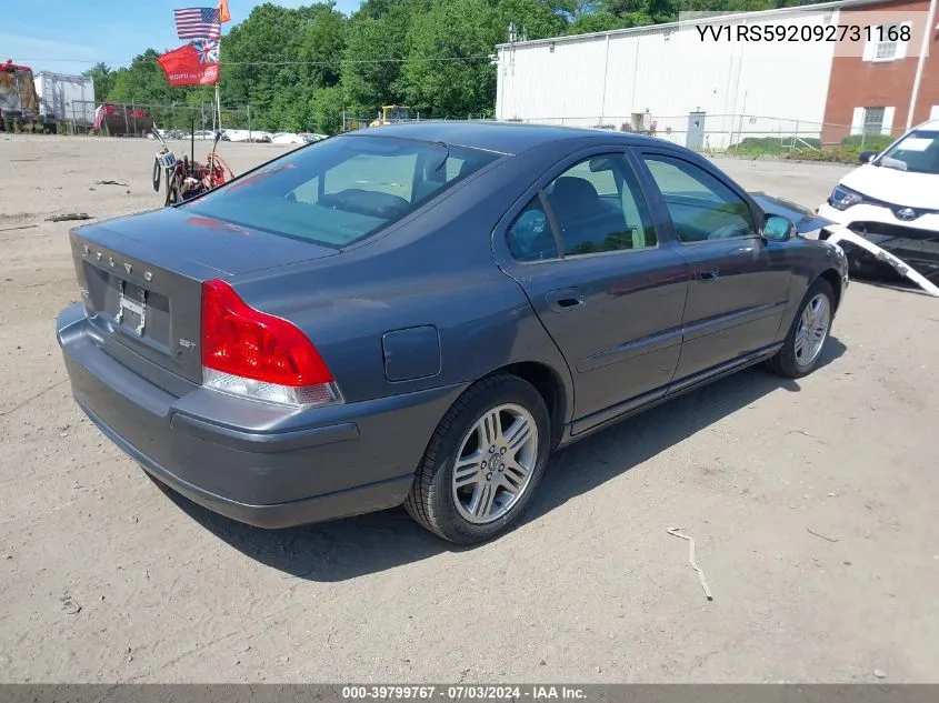 YV1RS592092731168 2009 Volvo S60 2.5T/2.5T Special Edition