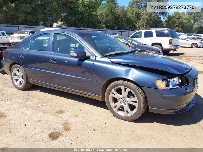 2009 Volvo S60 2.5T/2.5T Special Edition VIN: YV1RS592792737761 Lot: 40455527