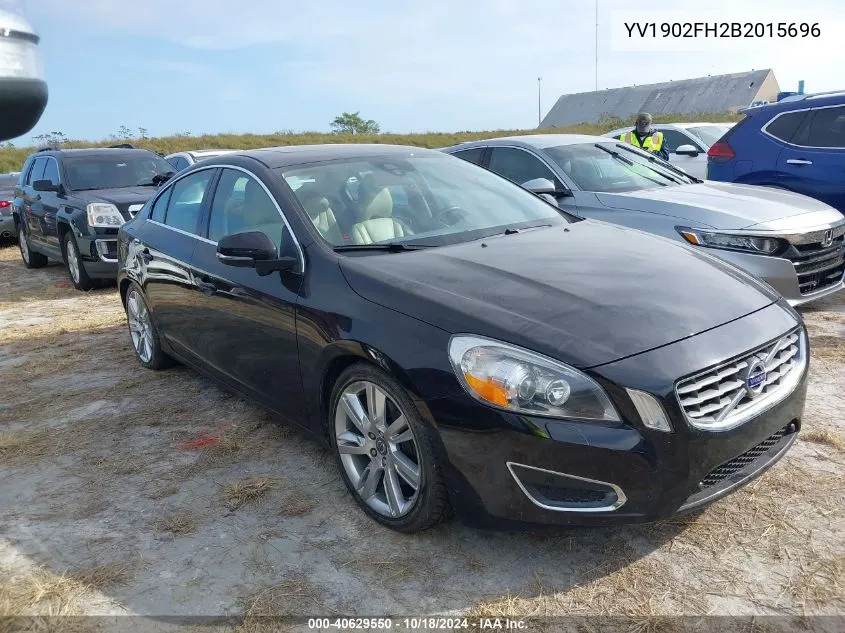 2011 Volvo S60 T6 VIN: YV1902FH2B2015696 Lot: 40629550