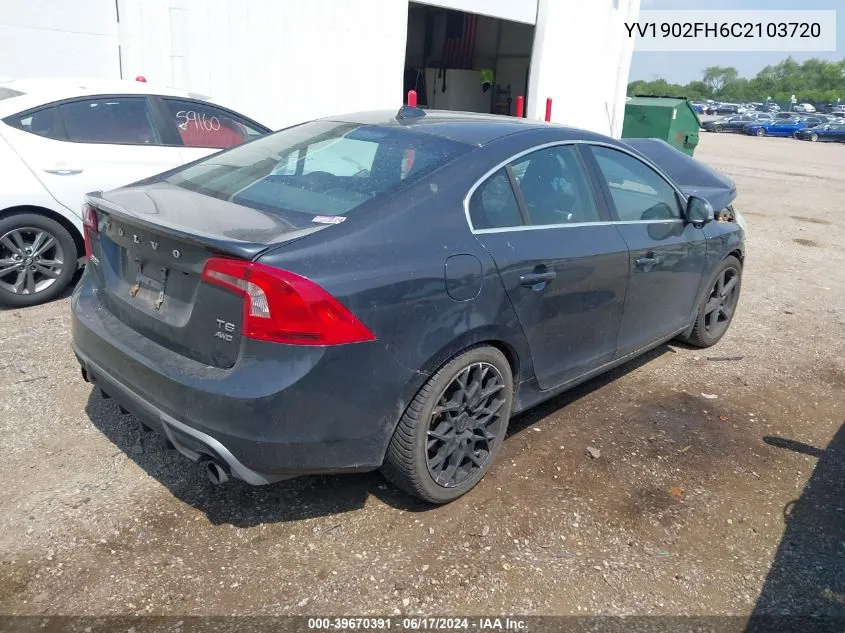 YV1902FH6C2103720 2012 Volvo S60 T6/T6 R-Design