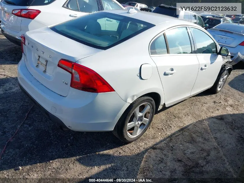 YV1622FS9C2123632 2012 Volvo S60 T5