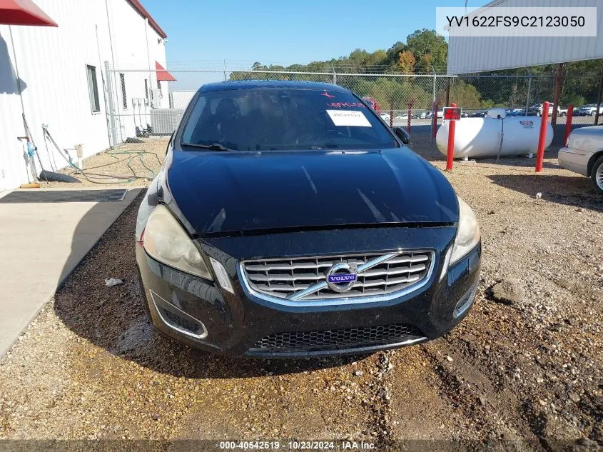 2012 Volvo S60 T5 VIN: YV1622FS9C2123050 Lot: 40542519