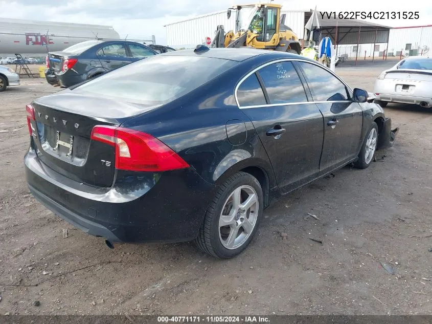 2012 Volvo S60 T5 VIN: YV1622FS4C2131525 Lot: 40771171