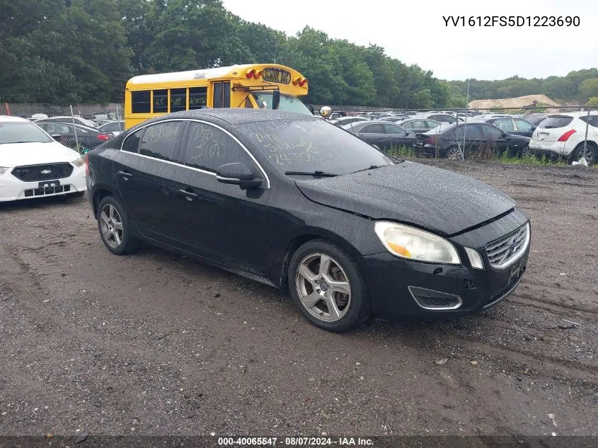 2013 Volvo S60 T5 VIN: YV1612FS5D1223690 Lot: 40065547