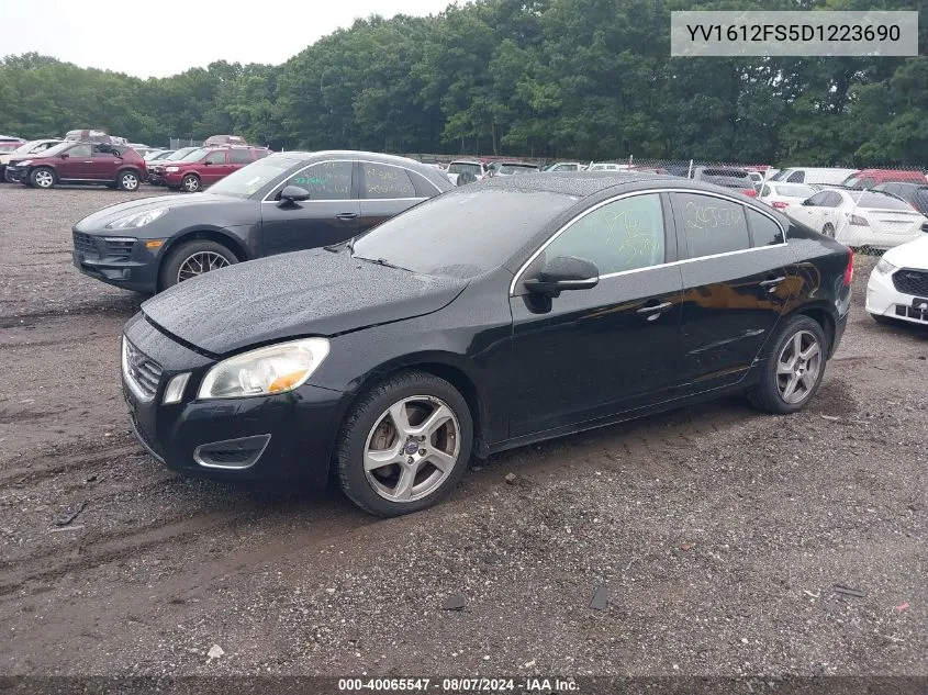 YV1612FS5D1223690 2013 Volvo S60 T5