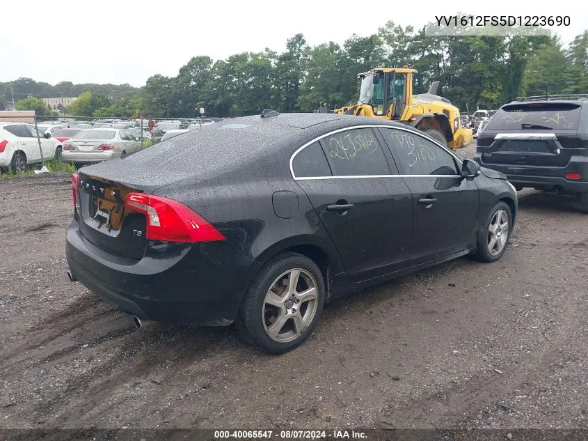 2013 Volvo S60 T5 VIN: YV1612FS5D1223690 Lot: 40065547