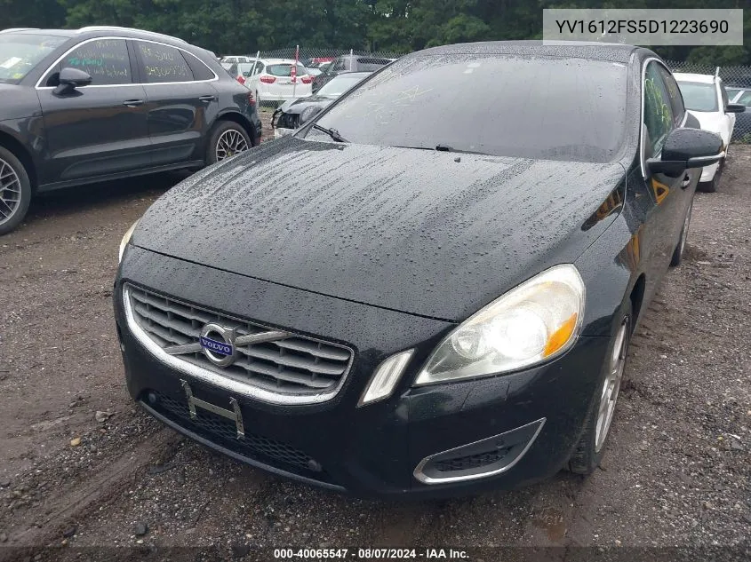 YV1612FS5D1223690 2013 Volvo S60 T5