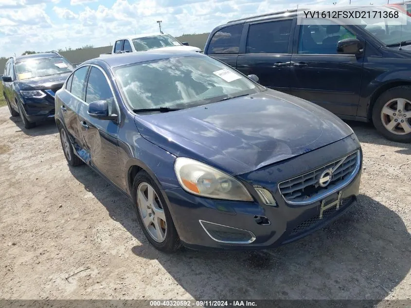 YV1612FSXD2171368 2013 Volvo S60 T5