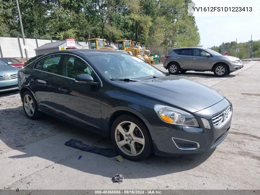 2013 Volvo S60 T5 VIN: YV1612FS1D1223413 Lot: 40368655