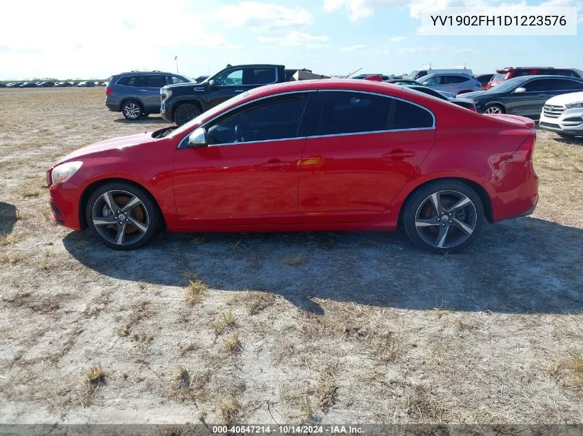 2013 Volvo S60 T6 VIN: YV1902FH1D1223576 Lot: 40547214