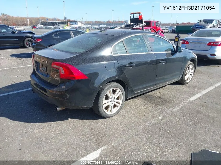 2013 Volvo S60 T5/T5 Platinum/T5 Premier/T5 Premier Plus VIN: YV1612FH3D2171054 Lot: 40770968