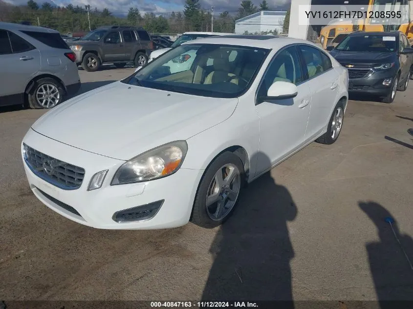 YV1612FH7D1208595 2013 Volvo S60 T5