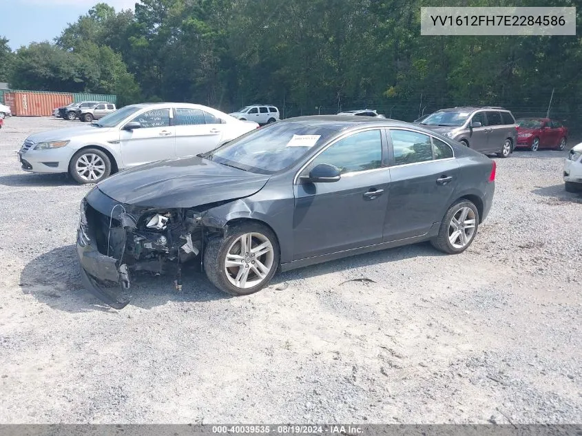 YV1612FH7E2284586 2014 Volvo S60 T5