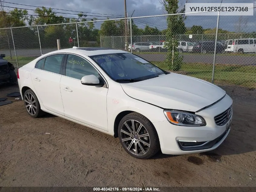 2014 Volvo S60 T5 VIN: YV1612FS5E1297368 Lot: 40342176