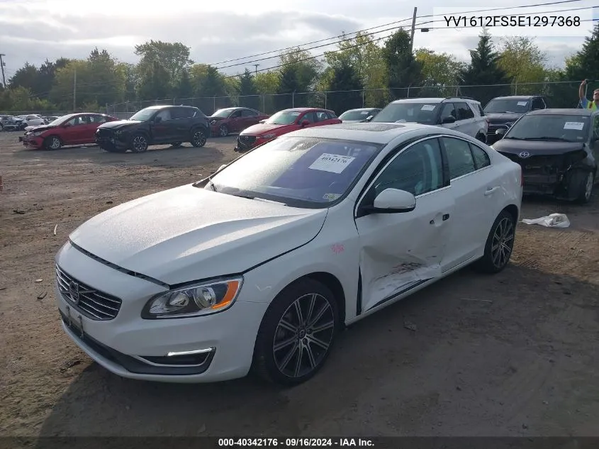 2014 Volvo S60 T5 VIN: YV1612FS5E1297368 Lot: 40342176