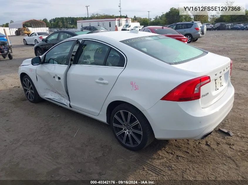 YV1612FS5E1297368 2014 Volvo S60 T5