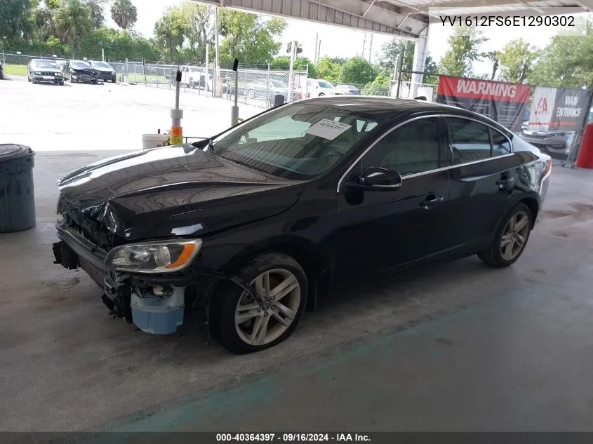 YV1612FS6E1290302 2014 Volvo S60 T5