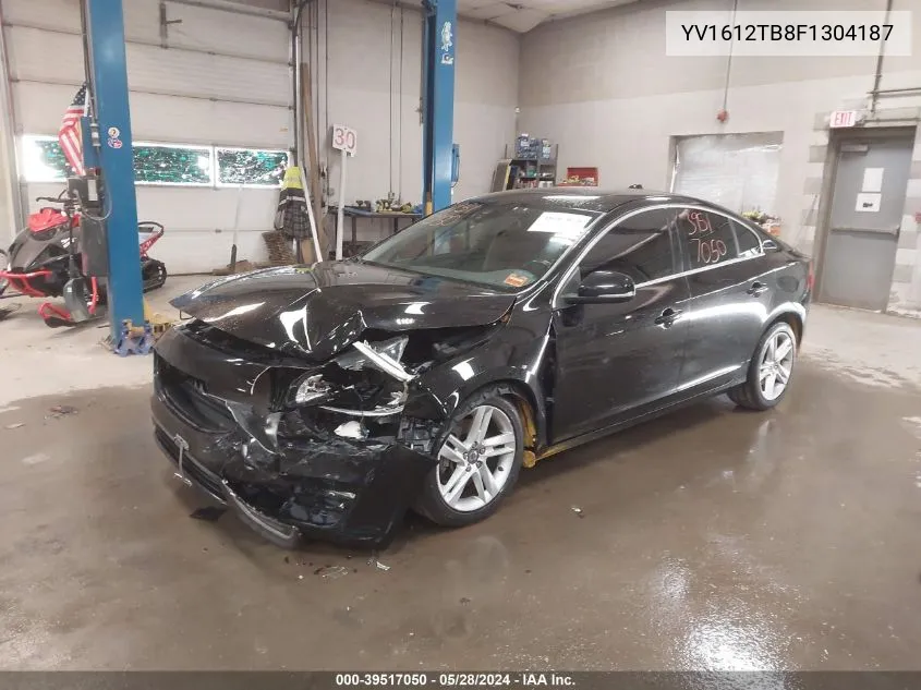 YV1612TB8F1304187 2015 Volvo S60 T5 Premier