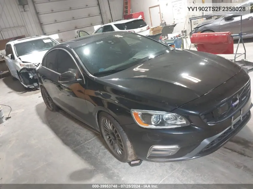 YV1902TS2F2358028 2015 Volvo S60