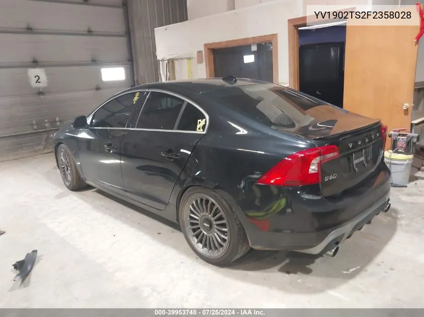 YV1902TS2F2358028 2015 Volvo S60