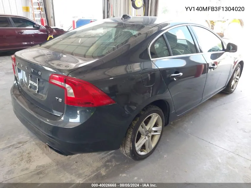 YV140MFB3F1304020 2015 Volvo S60 T5 Premier