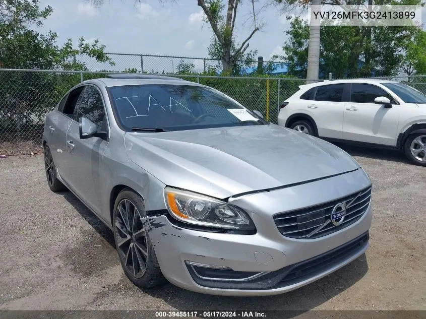 YV126MFK3G2413899 2016 Volvo S60 T5 Drive-E Premier