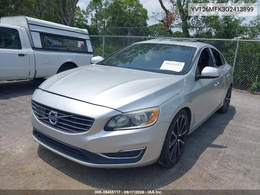 YV126MFK3G2413899 2016 Volvo S60 T5 Drive-E Premier