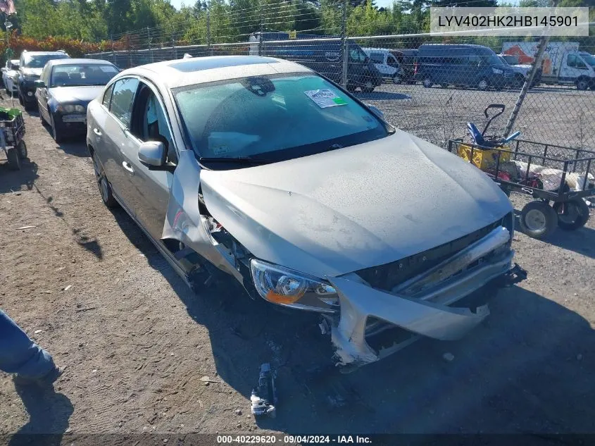 2017 Volvo S60 Inscription T5 VIN: LYV402HK2HB145901 Lot: 40229620