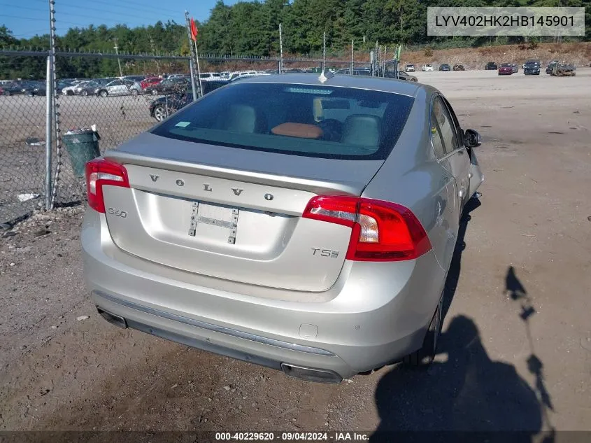 LYV402HK2HB145901 2017 Volvo S60 Inscription T5