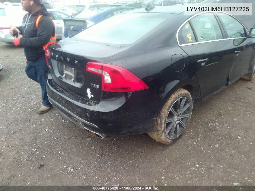 2017 Volvo S60 Inscription T5 Platinum VIN: LYV402HM6HB127225 Lot: 40775420