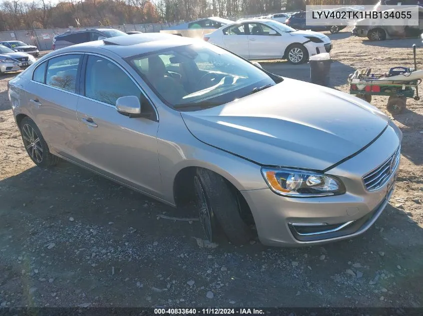 LYV402TK1HB134055 2017 Volvo S60 Inscription T5