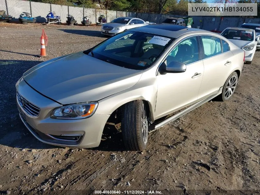 LYV402TK1HB134055 2017 Volvo S60 Inscription T5